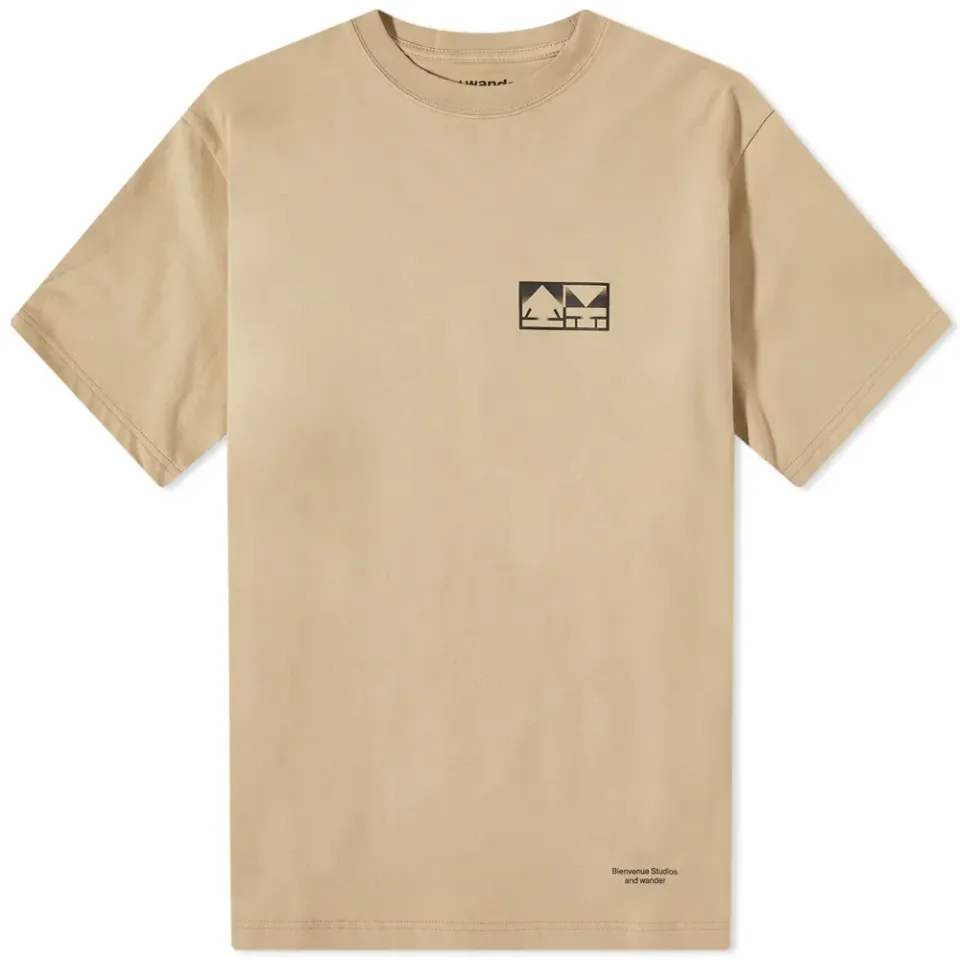 X Bienvenue Studios Up Down Typo T-Shirt