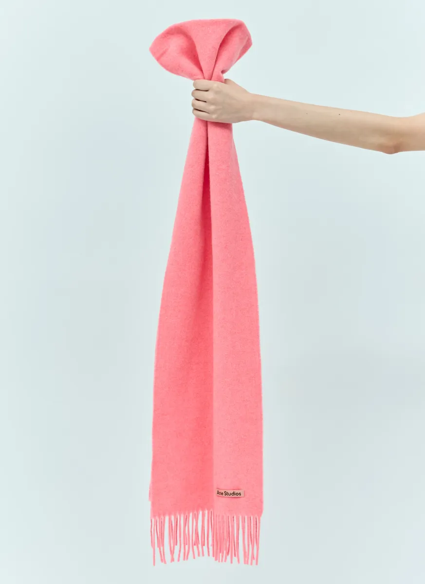Fringe Wool Scarf