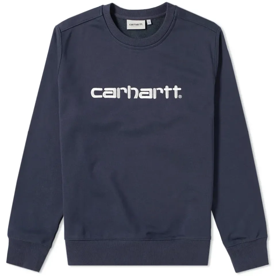 Embroidered Logo Crew Sweat