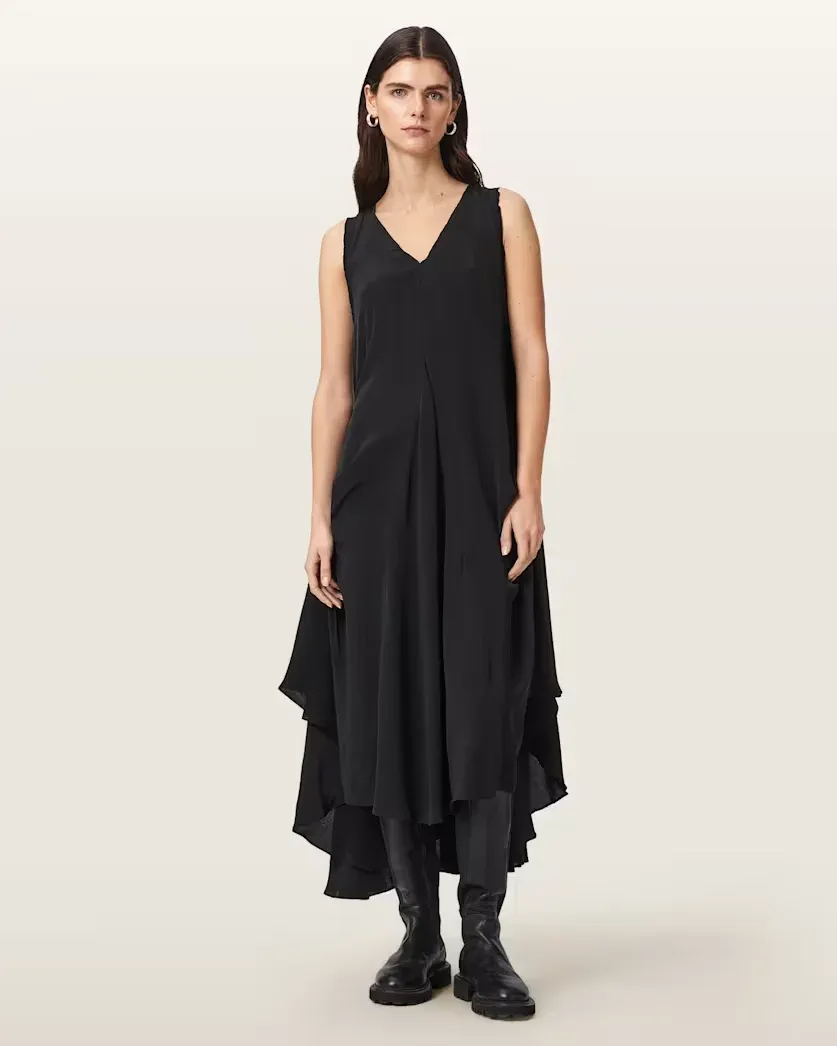 Sybil Sleeveless Midi Dress