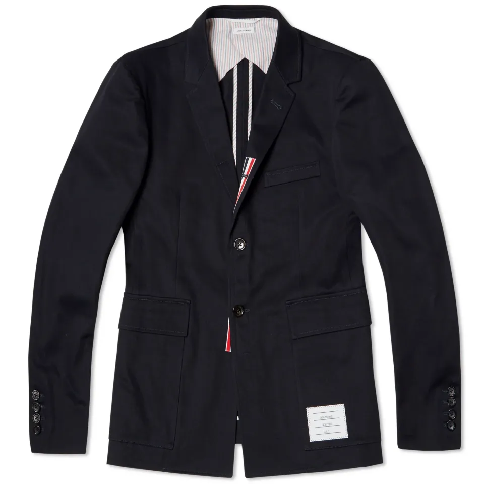 Heavy Twill Square Cut Blazer