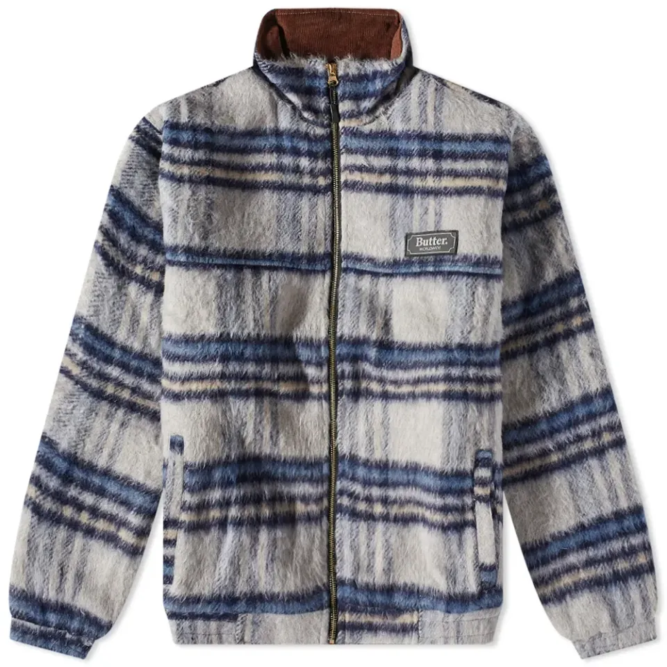 Hairy Plaid Lodge Jacket