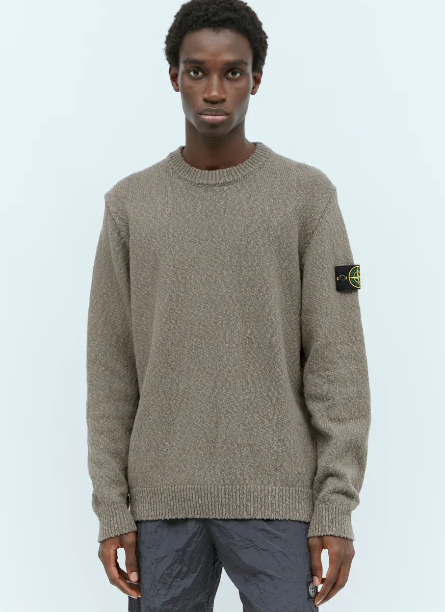 Textured Knit Sweater