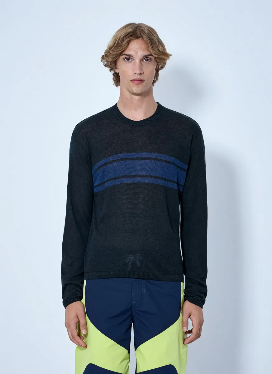 Striped Long Sleeve Sweater
