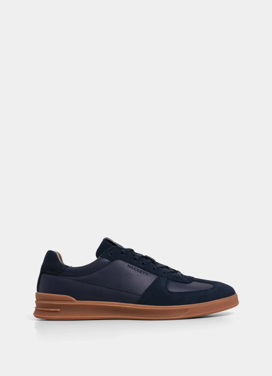 Brando Circuit Leather Suede Trainer