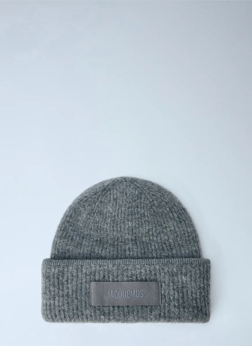 Logo Motif Beanie Hat