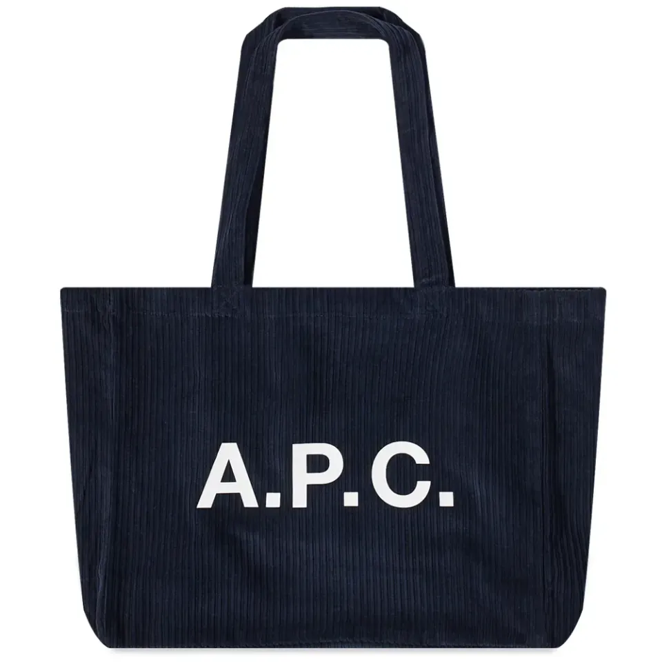 A.P.C. Diane Corduroy Shopping Tote