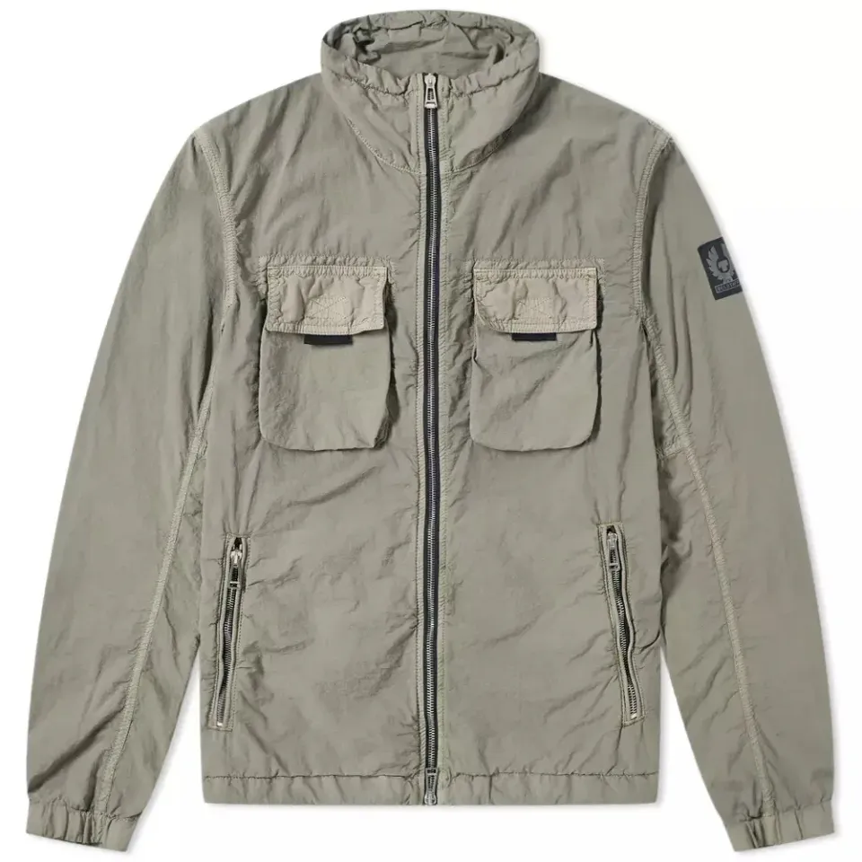 Pandeen Garment Dyed Zip Blouson