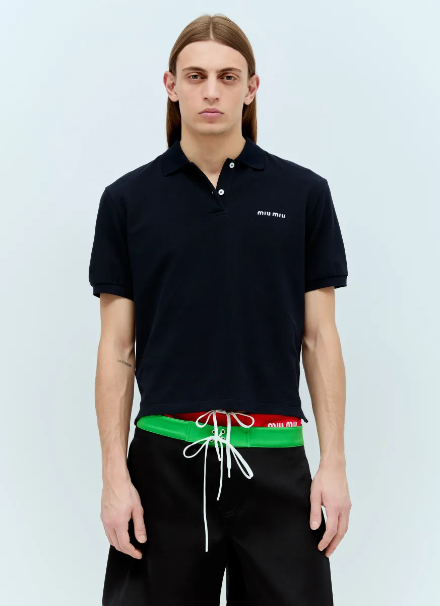 Logo Embroidery Polo Shirt