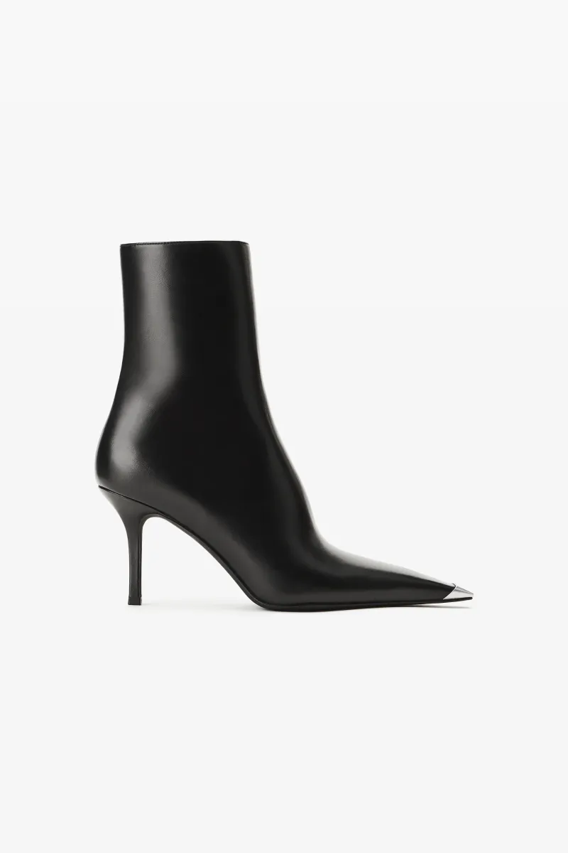 Ferrara Zip Boot in Leather 85MM
