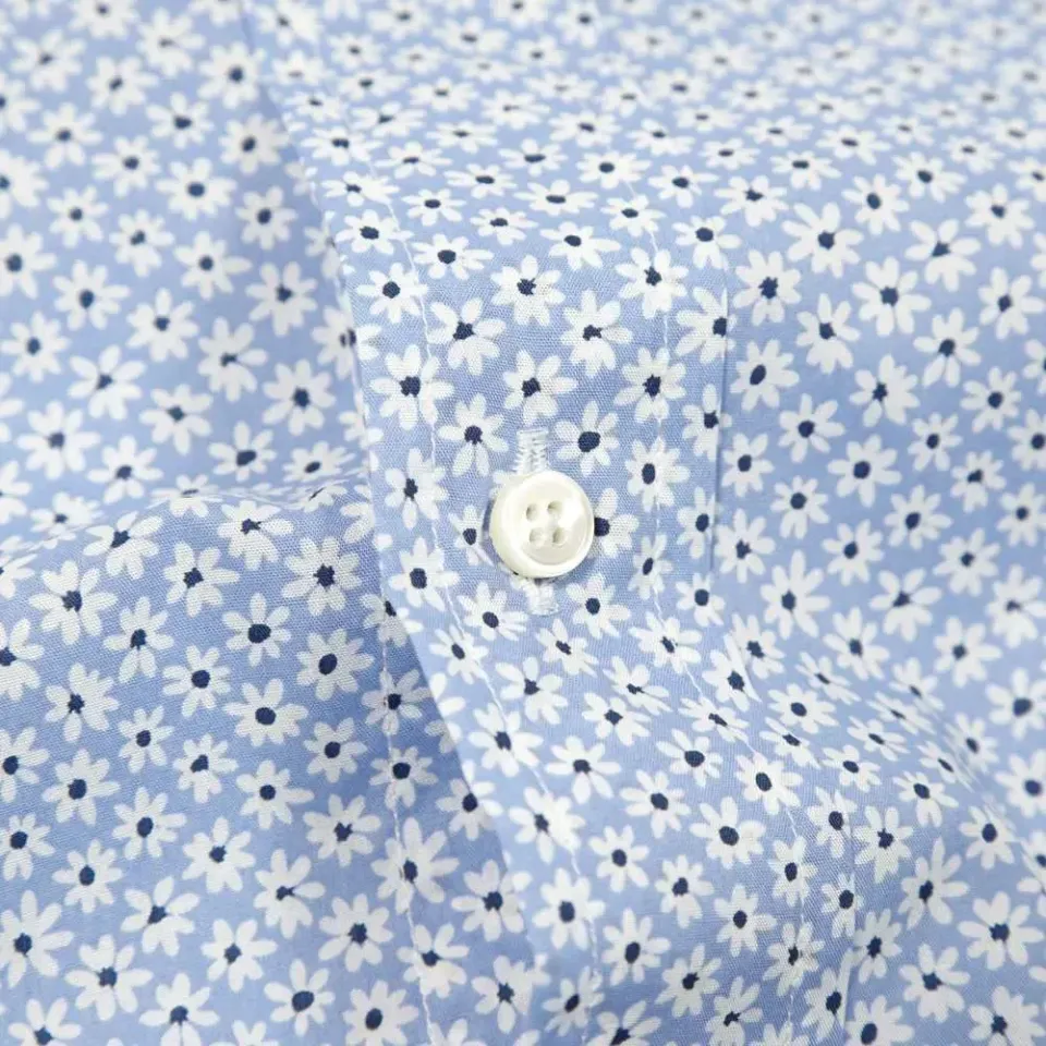 Floral Print Button Down Shirt