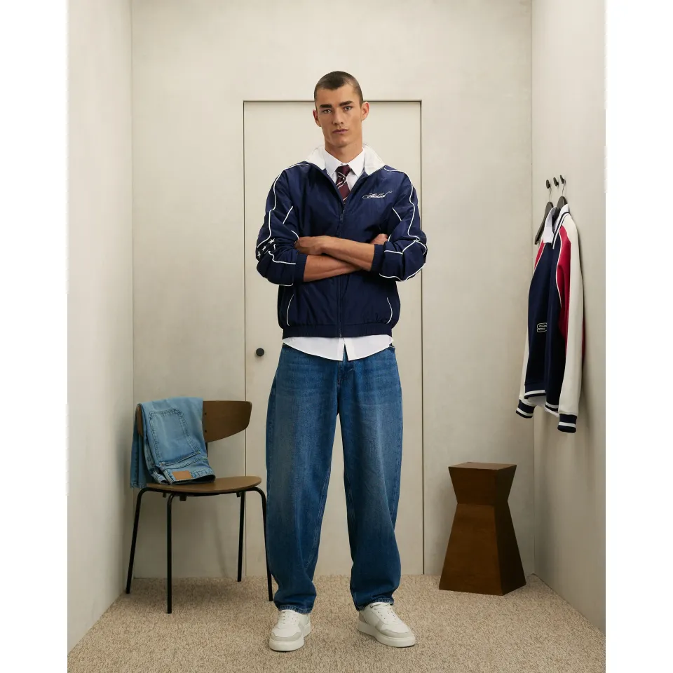 Blue Track Jacket