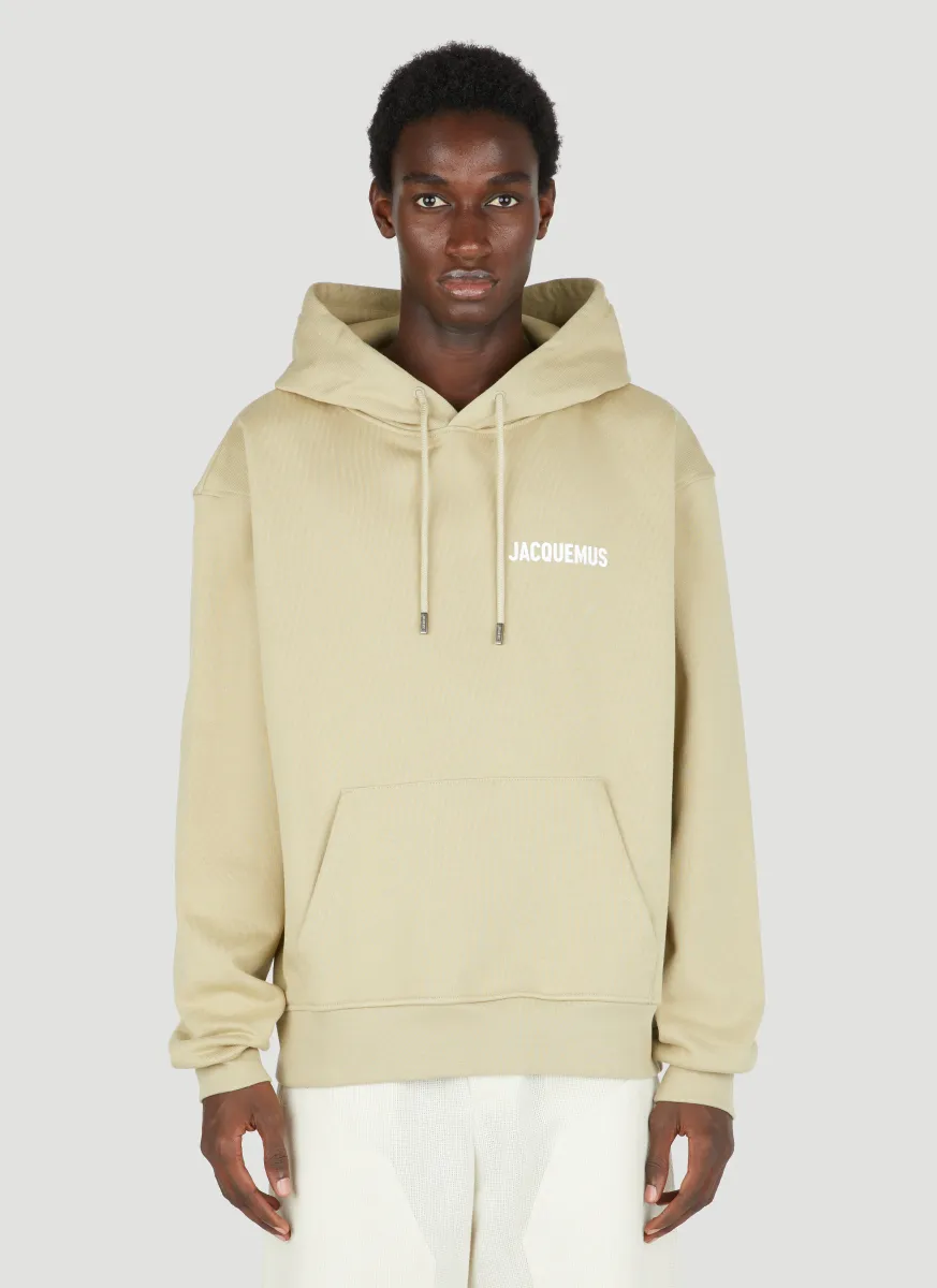 Logo Print Hooded Sweatshirt