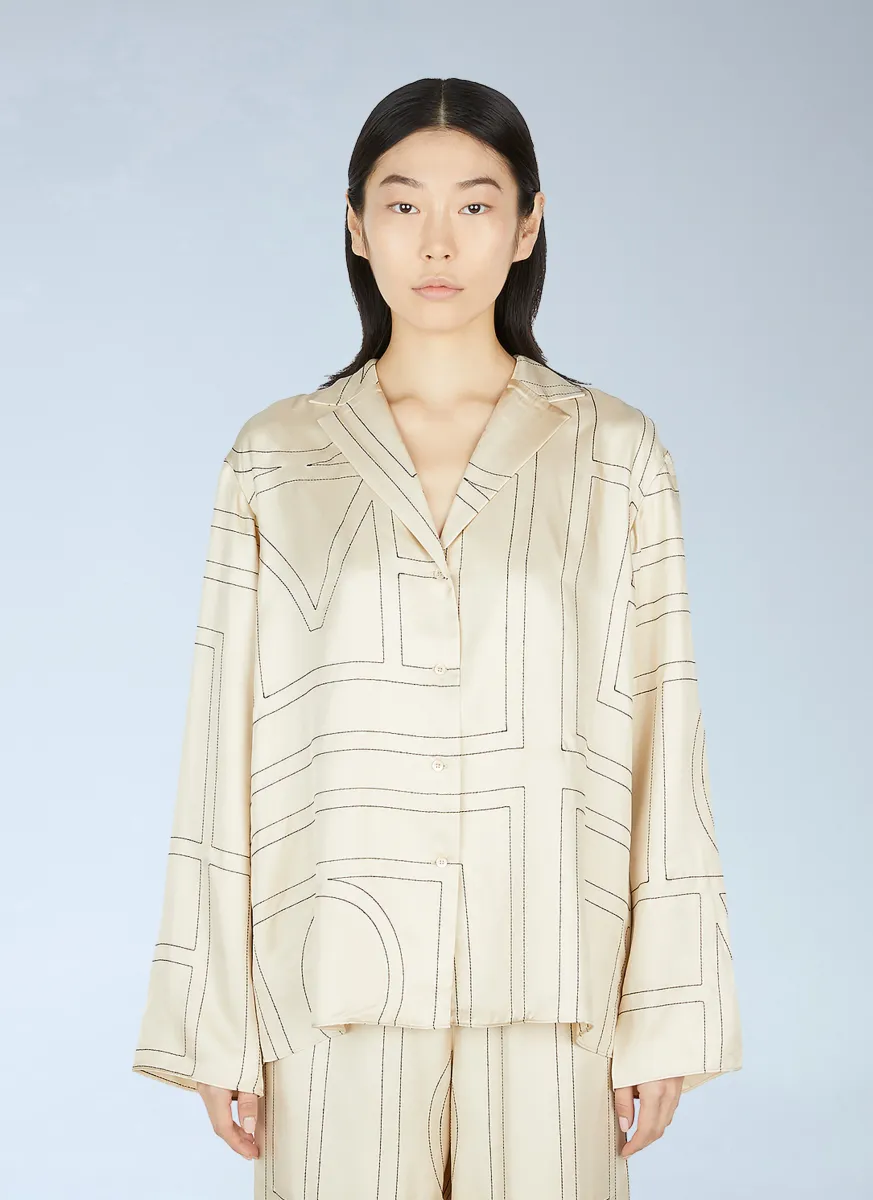 Monogram Pyjama Shirt