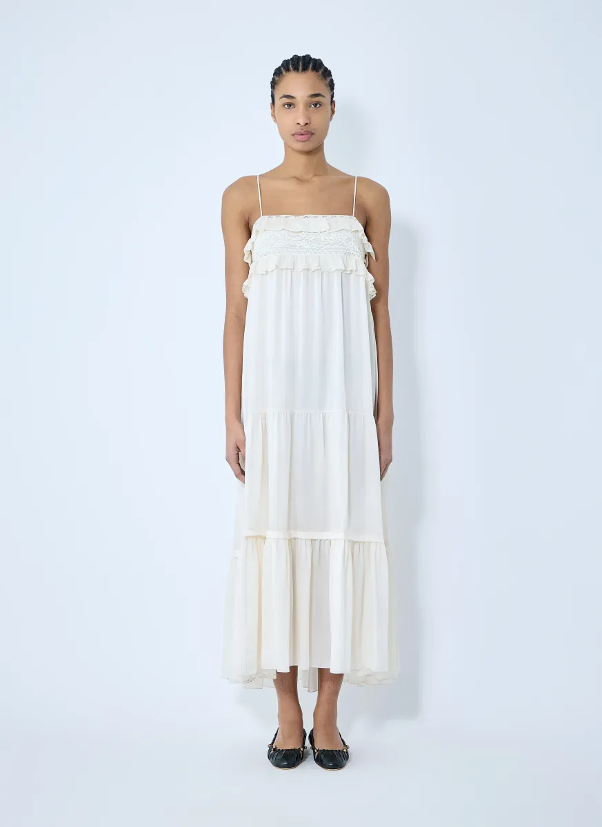 Silk Charmeuse Maxi Dress