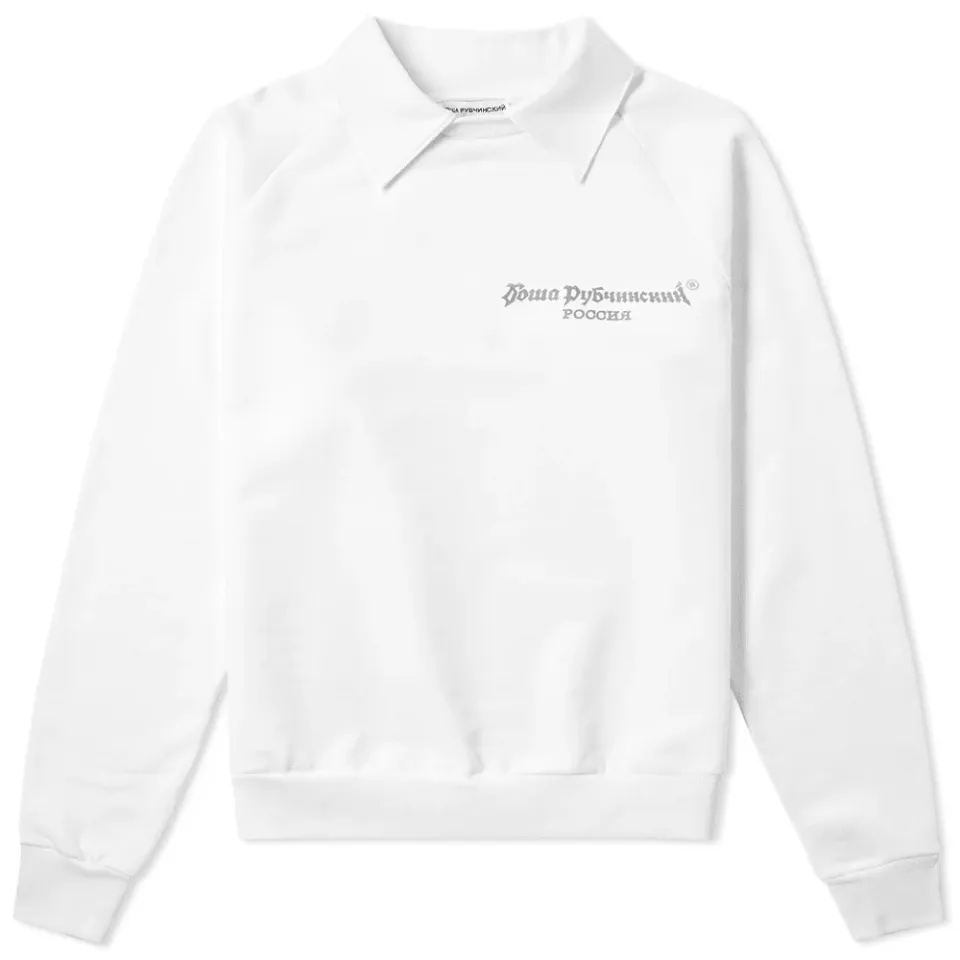 Logo Collar Sweat