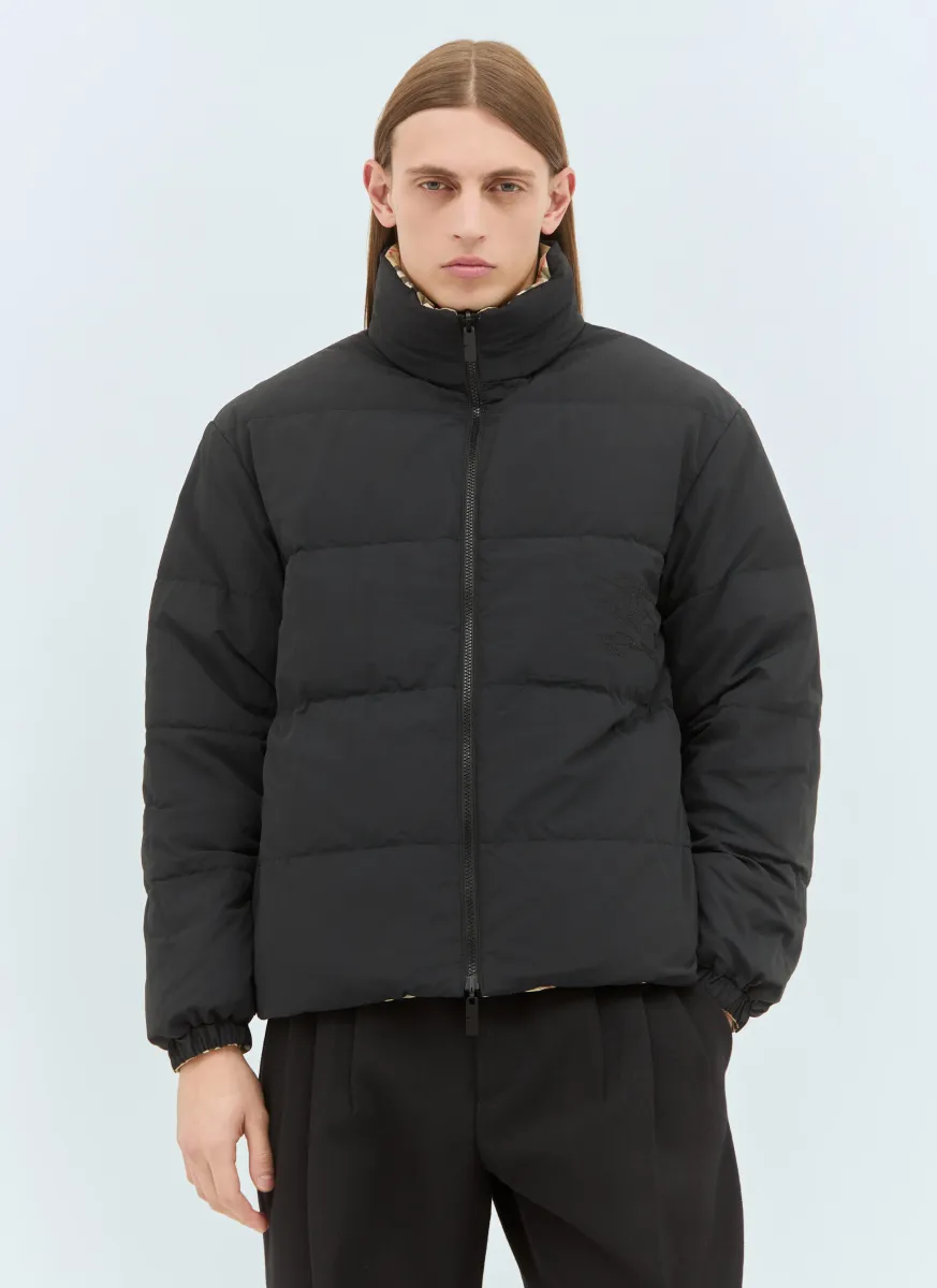 Reversible Check Jacket