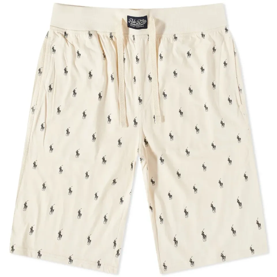 Sleepwear All Over Pony Sweat Shorts