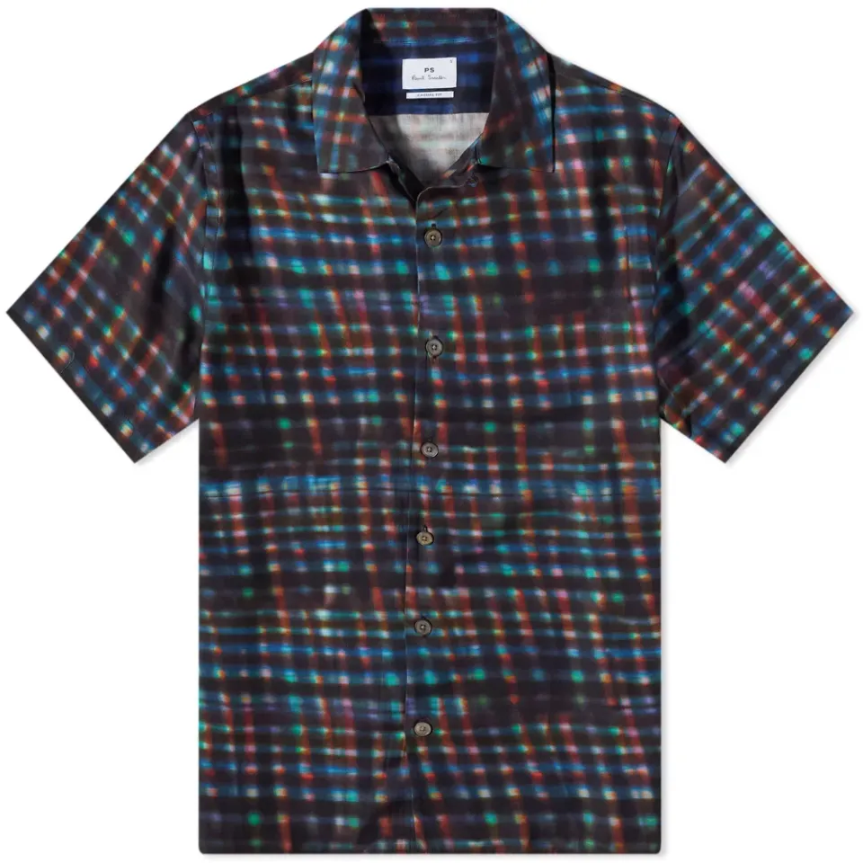 Grid Check Vacation Shirt