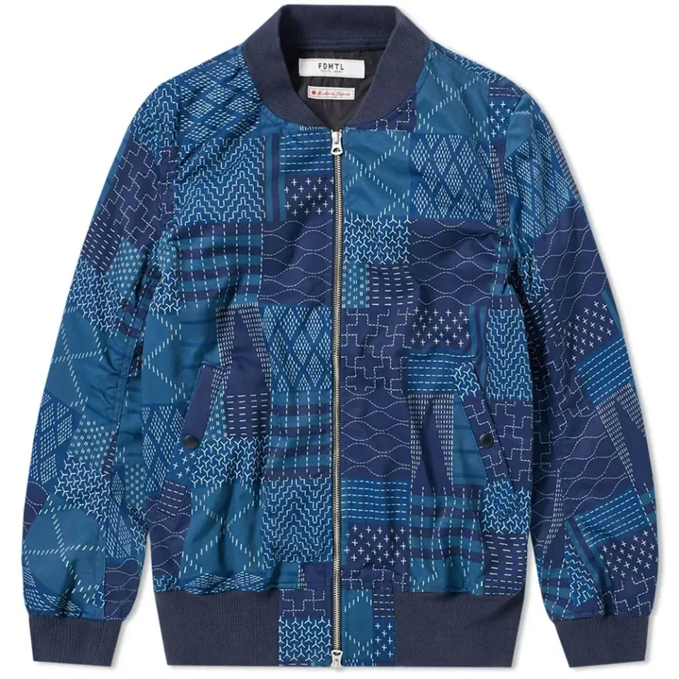 Printed Boro MA-1 Jacket