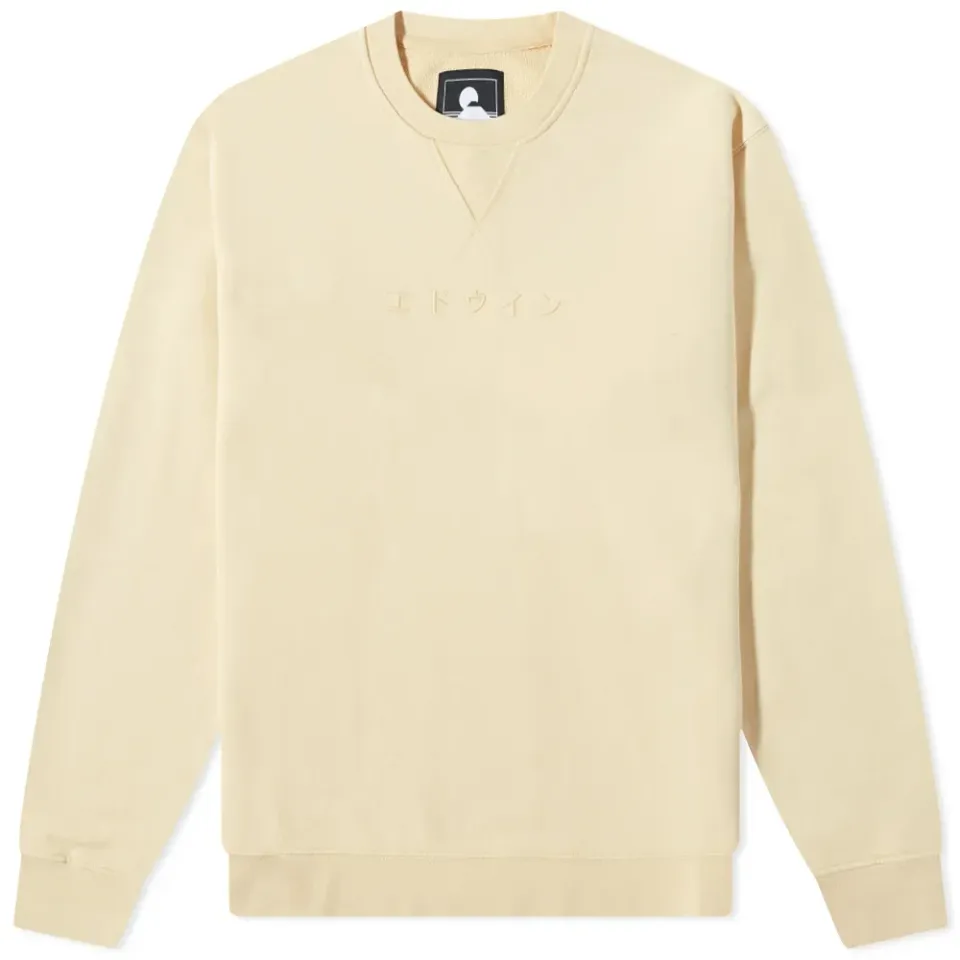 Katakana Natural Crew Sweat