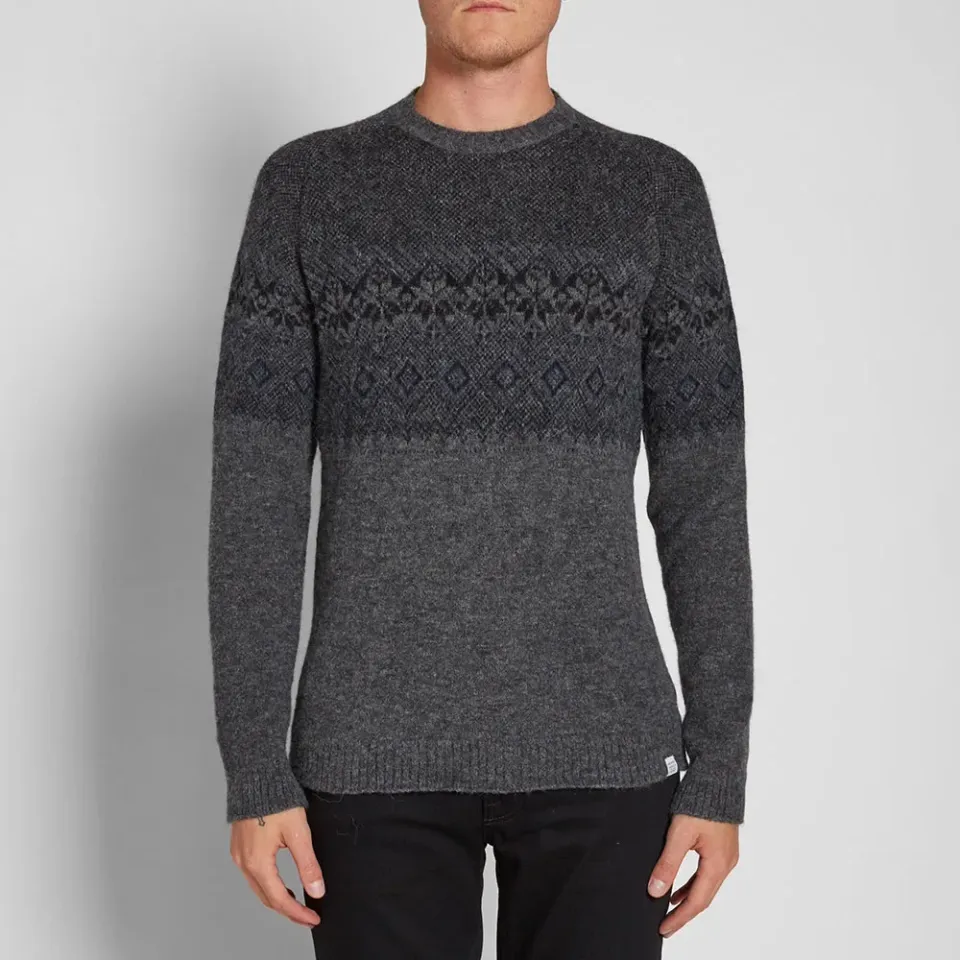 Birnir Fair Isle Crew Knit