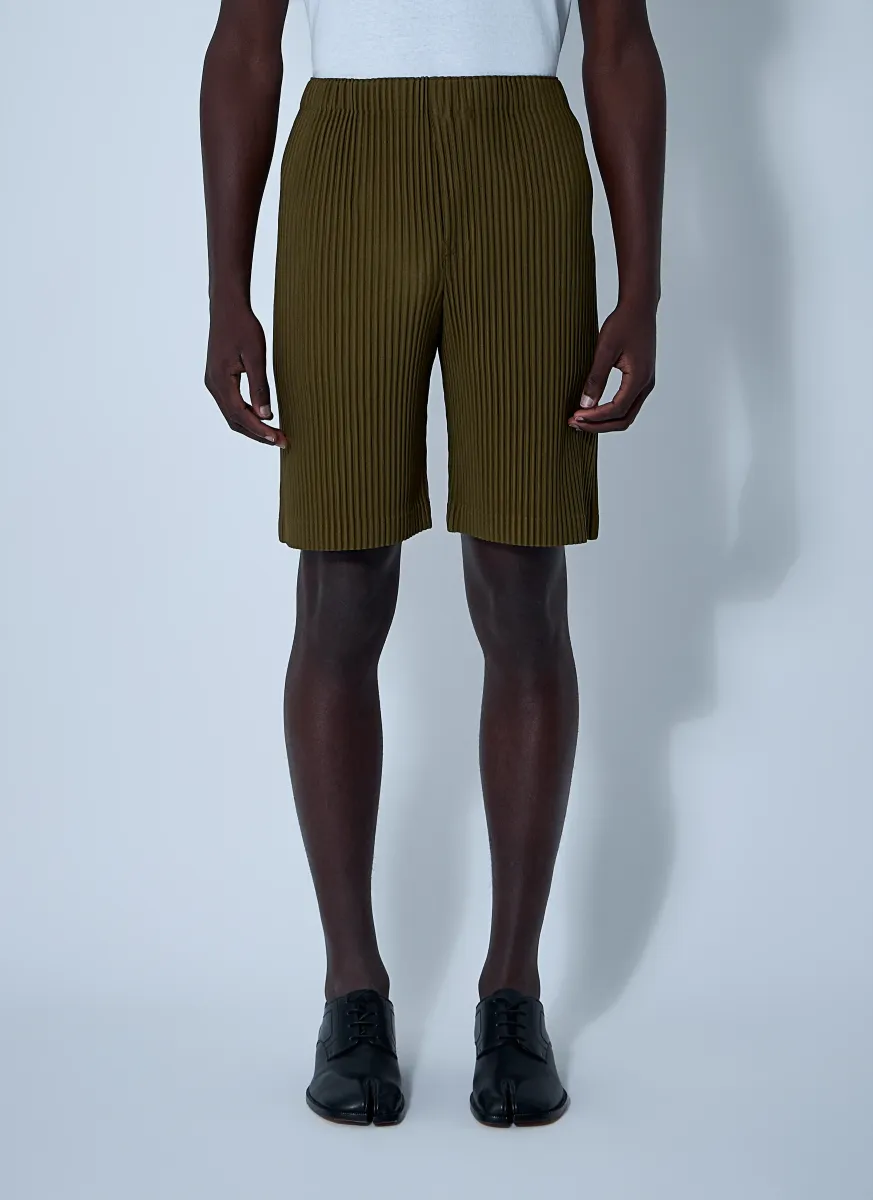 Pleated Shorts