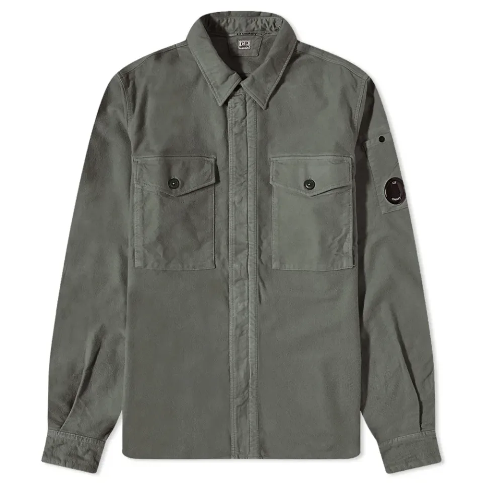 CP Company Moleskin Zip Overshirt