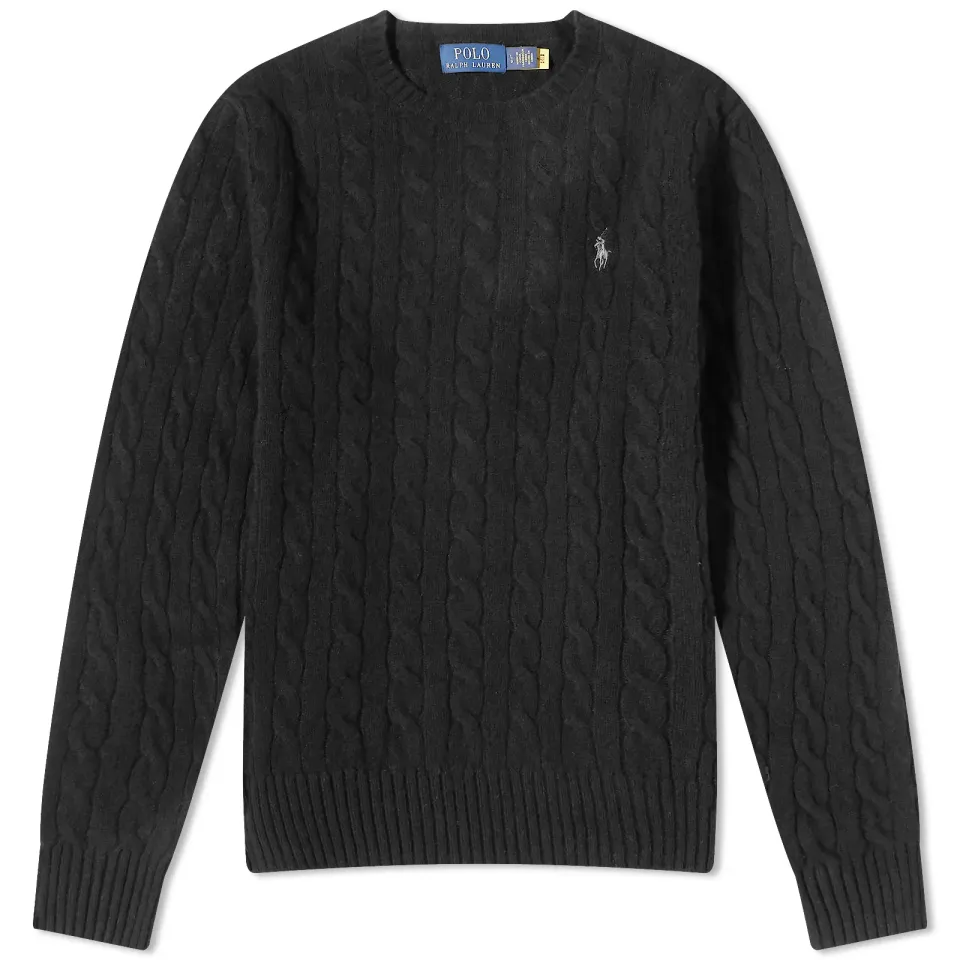 Wool Cashmere Crew Knit