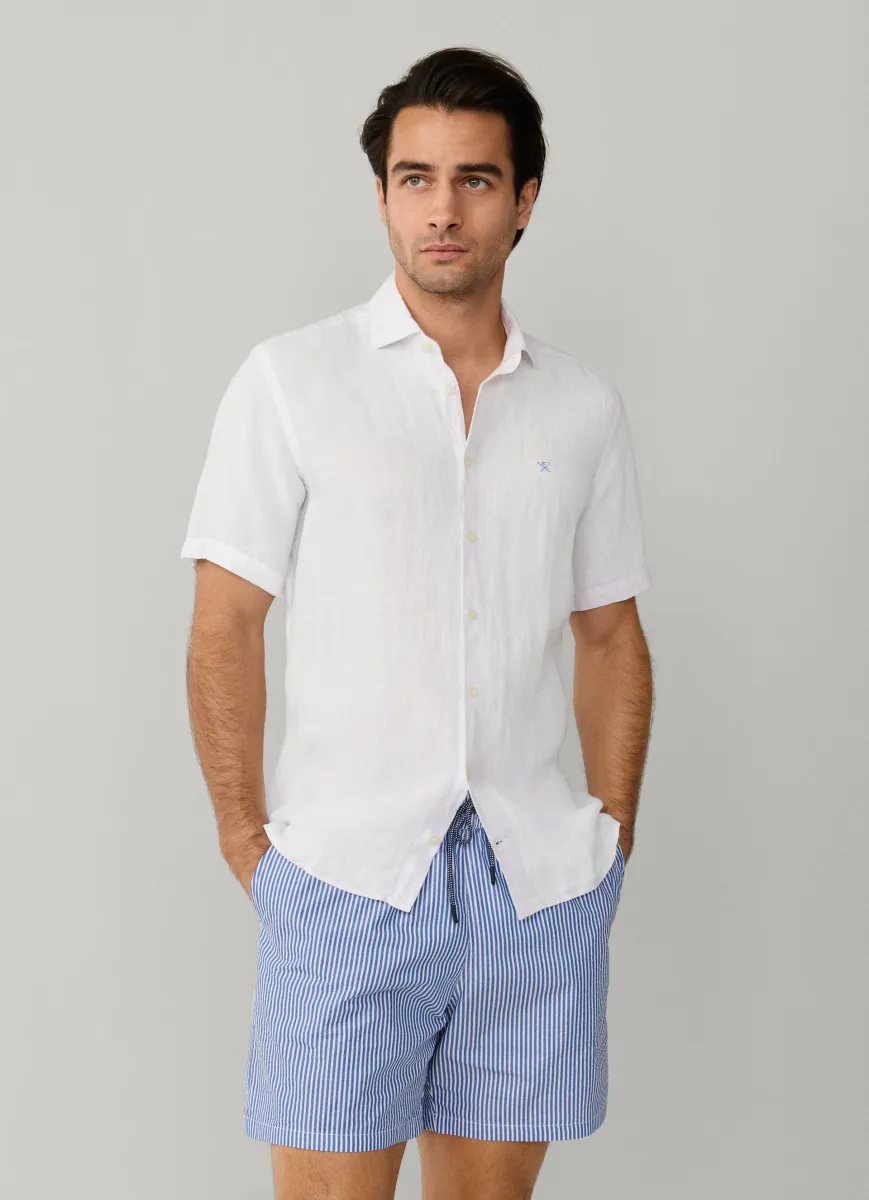 Seersucker Swim Shorts
