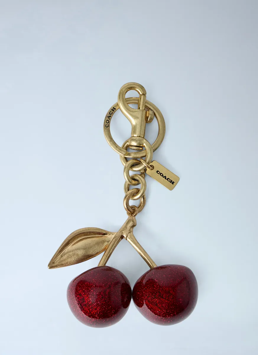 Cherry Charm Keyring