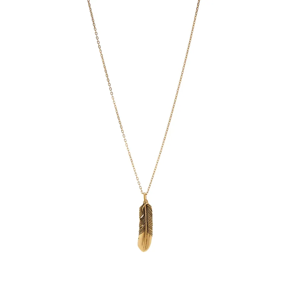 Feather Charm Necklace