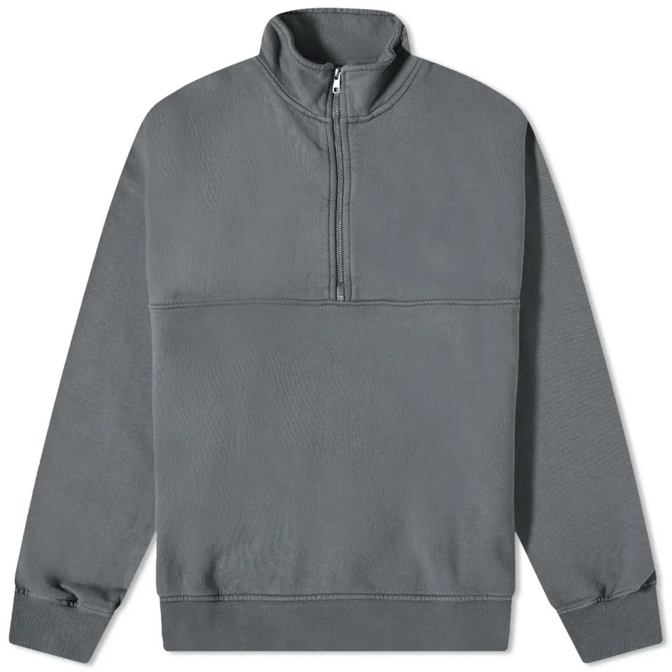 Organic Quarter Zip Popover Sweat
