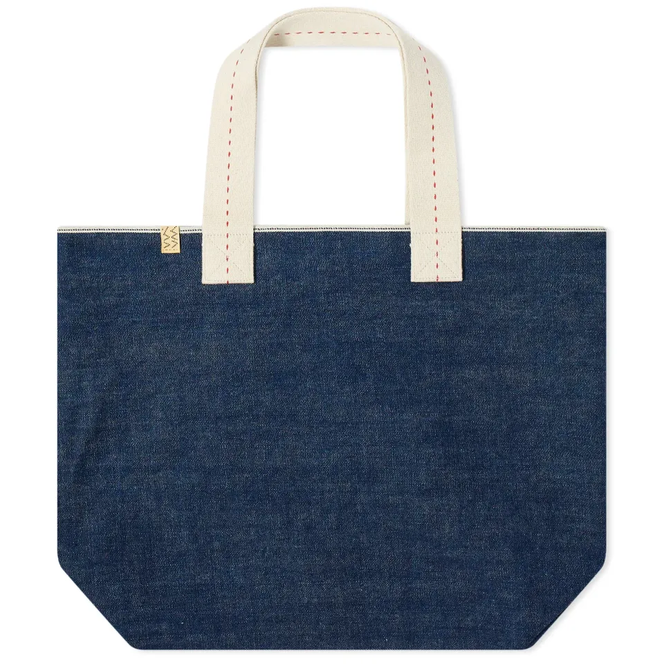 Raw Denim Comber Tote Bag