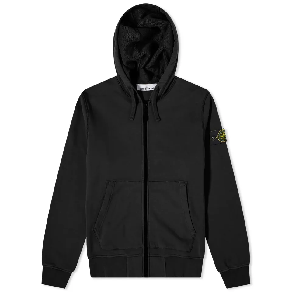 Garment Dyed Zip Hoodie
