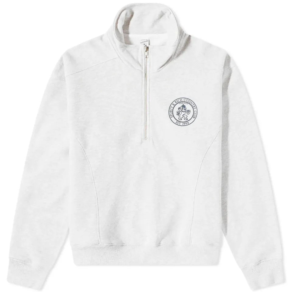 Lion Crest Quarter Zip Sweat