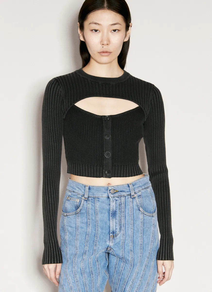 Layered Long Sleeve Top