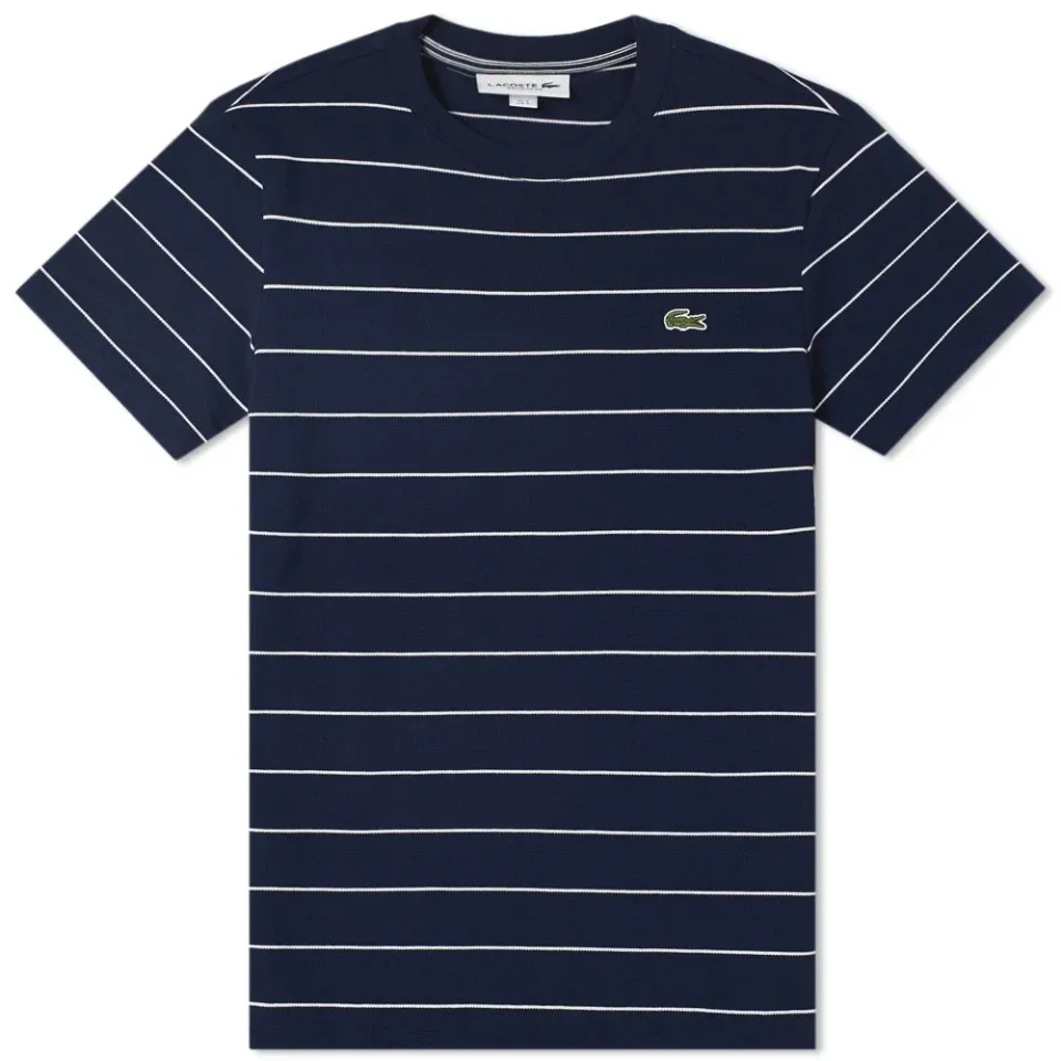 Stripe Pique Tee