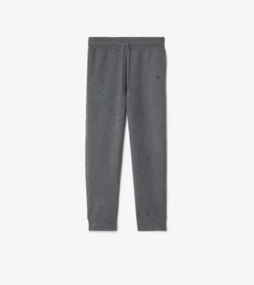 Cashmere Blend Jogging Pants in Grey