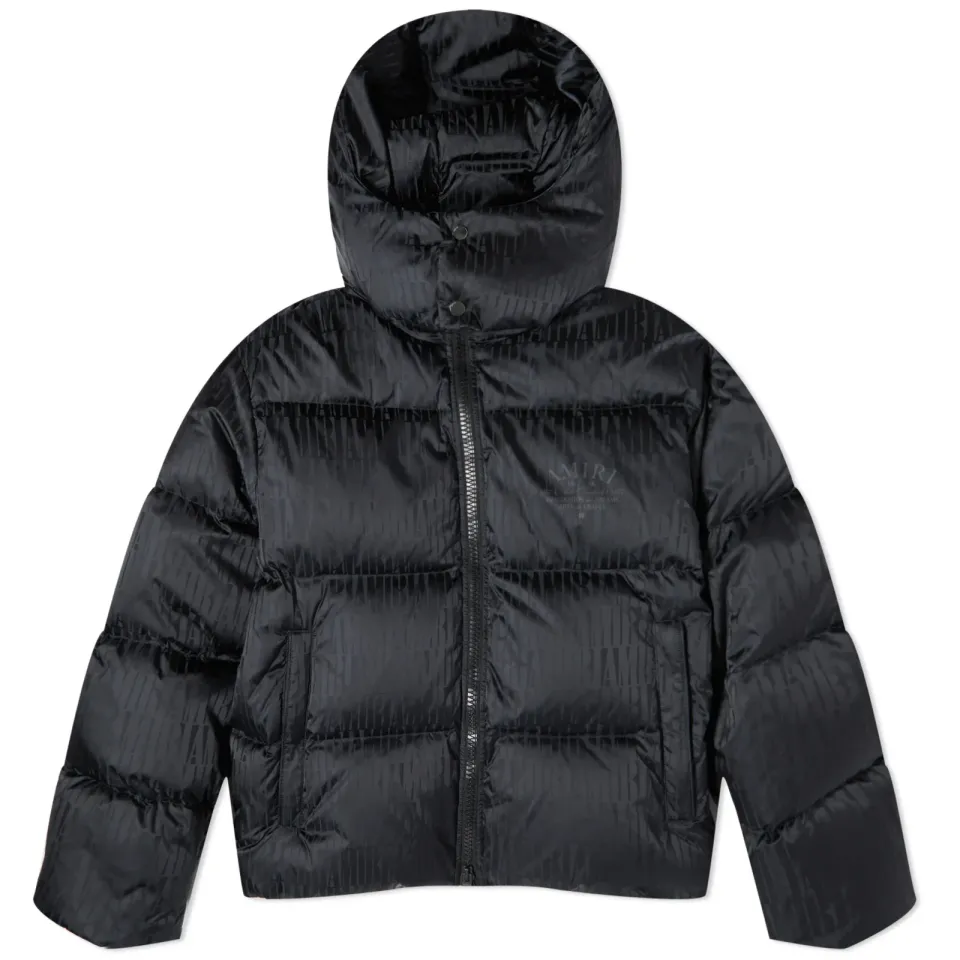 Jaquard Puffer Jacket