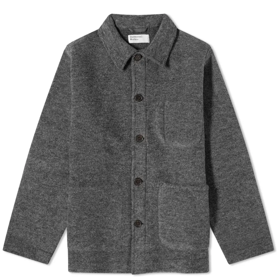 Wool Fleece Field Jacket