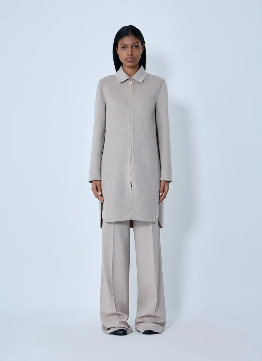 Longline Cashmere Coat