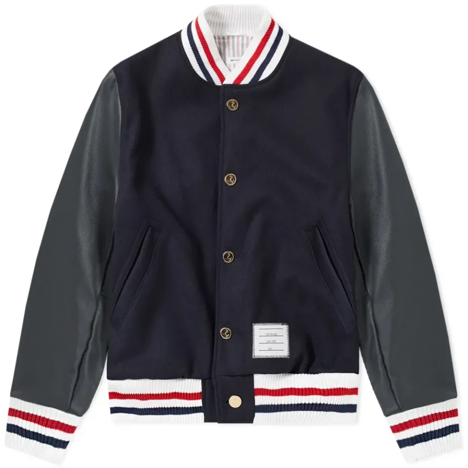 Wool & Leather Varsity Jacket