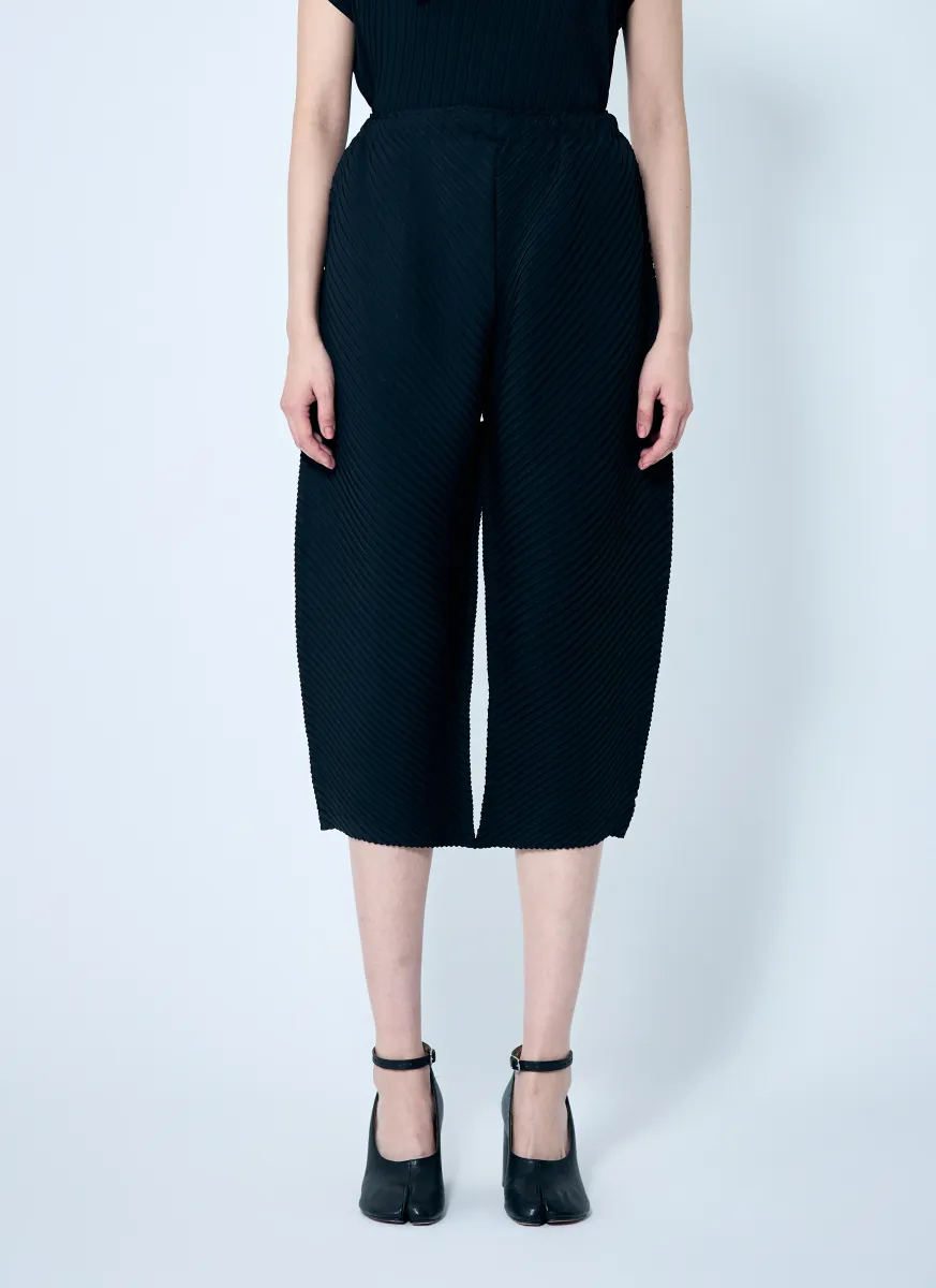 Vigor Pleats Solid Pants