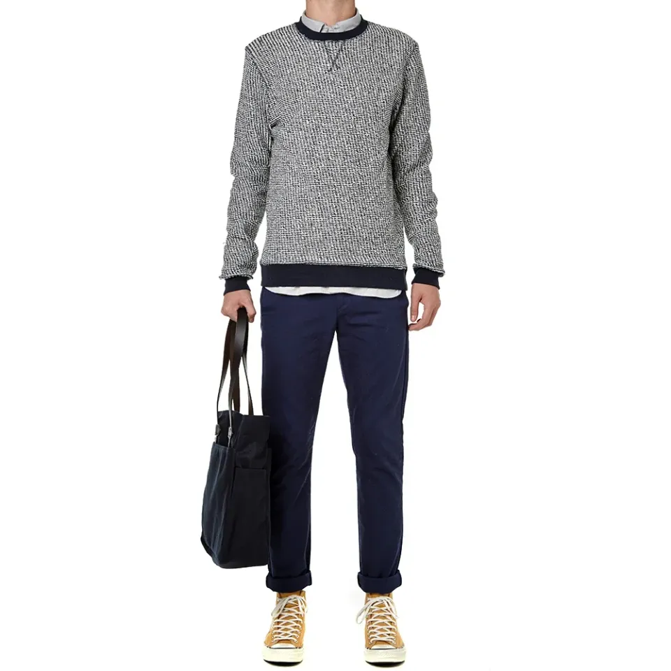 Reverse Crew Neck