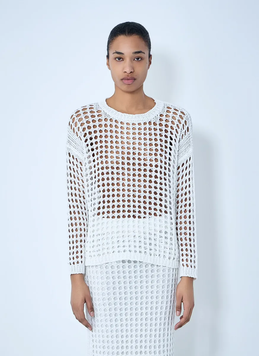 Open-Knit Jumper