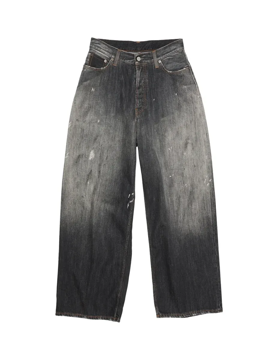 Unisex 2023 U Super Baggy Jeans Black