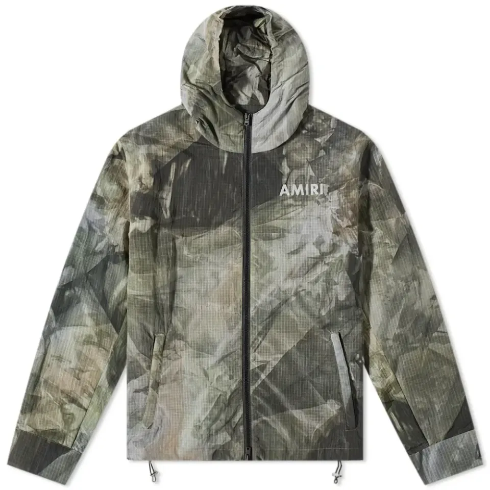 Hooded Logo Windbreaker