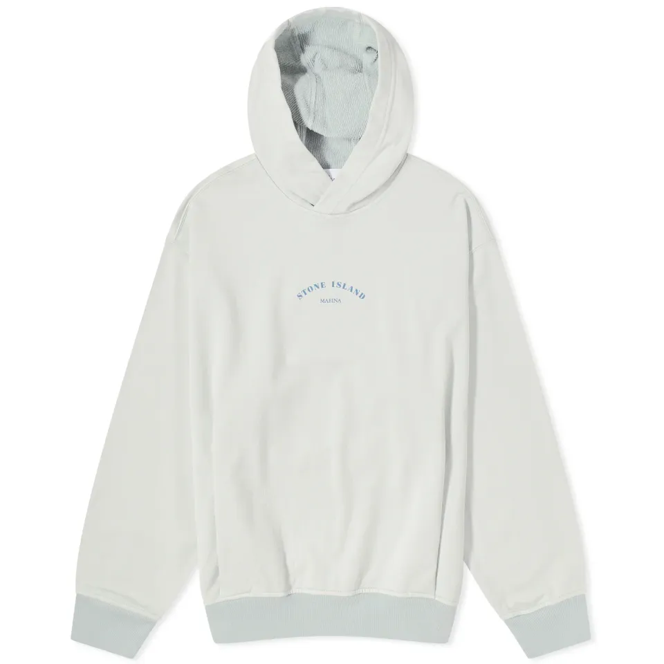 Marina Plated Dyed Popover Hoodie
