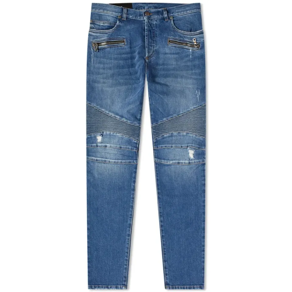 Slim Vintage Biker Jeans
